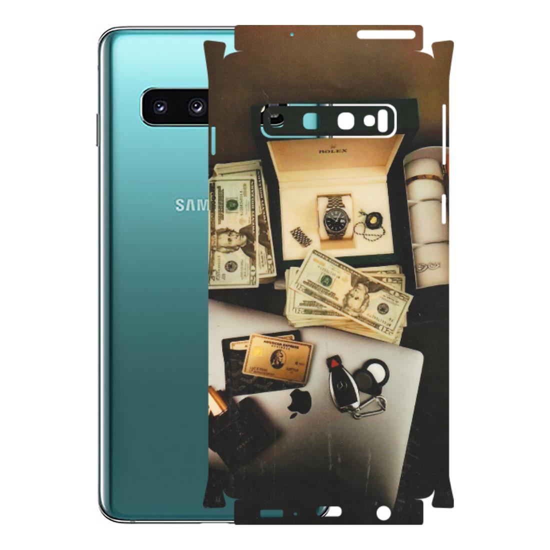 Samsung A/S Series Phone Skins (All Models) - Luxury Lifestyle - Transparent Finish (T-11) Samsung Galaxy S10