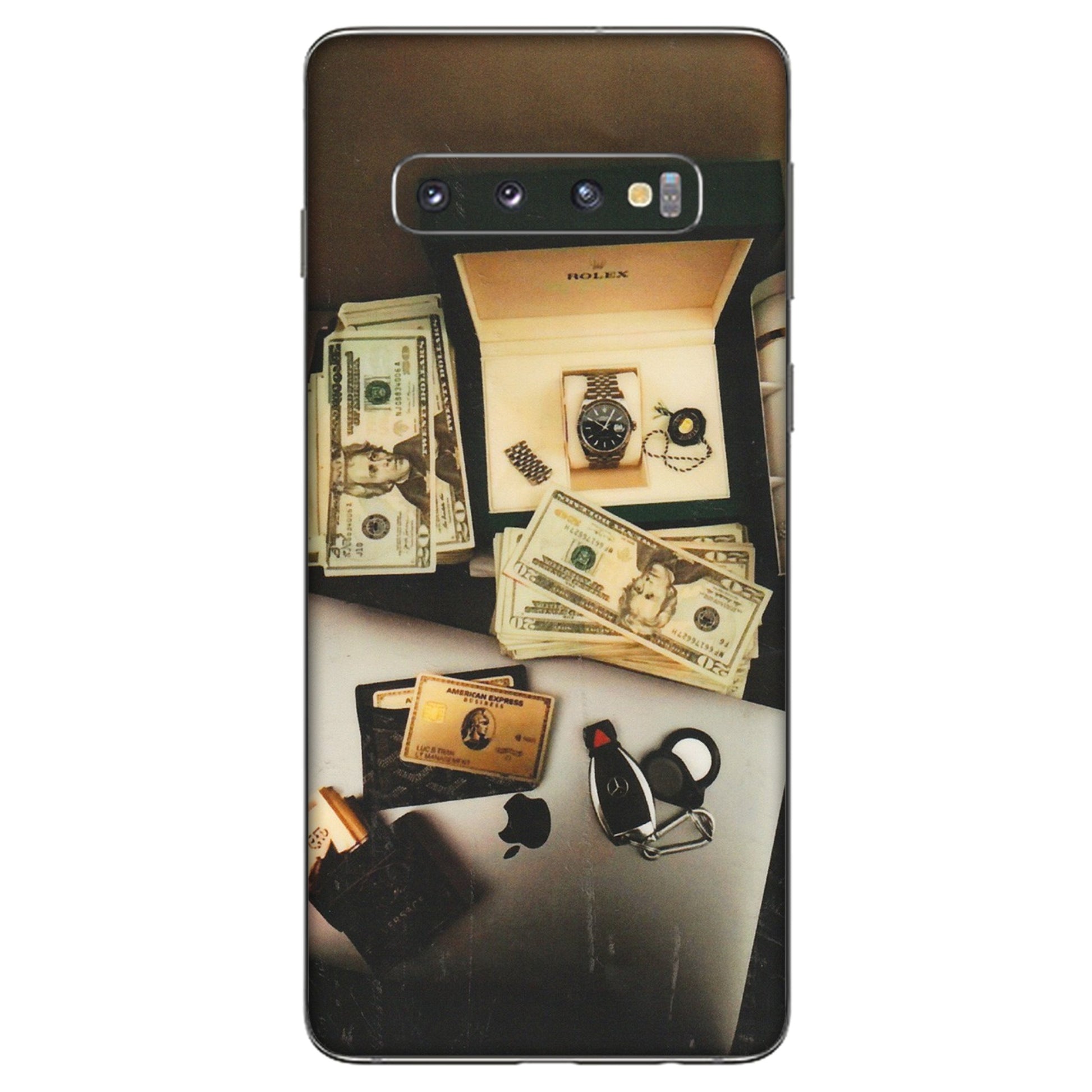 Samsung A/S Series Phone Skins (All Models) - Luxury Lifestyle - Transparent Finish (T-11) Samsung Galaxy S10
