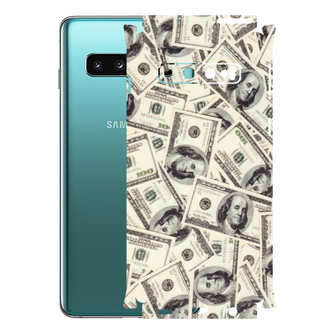 Samsung A/S Series Phone Skins (All Models) - Dollar Lover - Transparent Finish (T-17) Samsung Galaxy S10