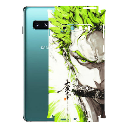 Samsung A/S Series Phone Skins (All Models) - Roro Taku Anime - Transparent Finish (T-18) Samsung Galaxy S10