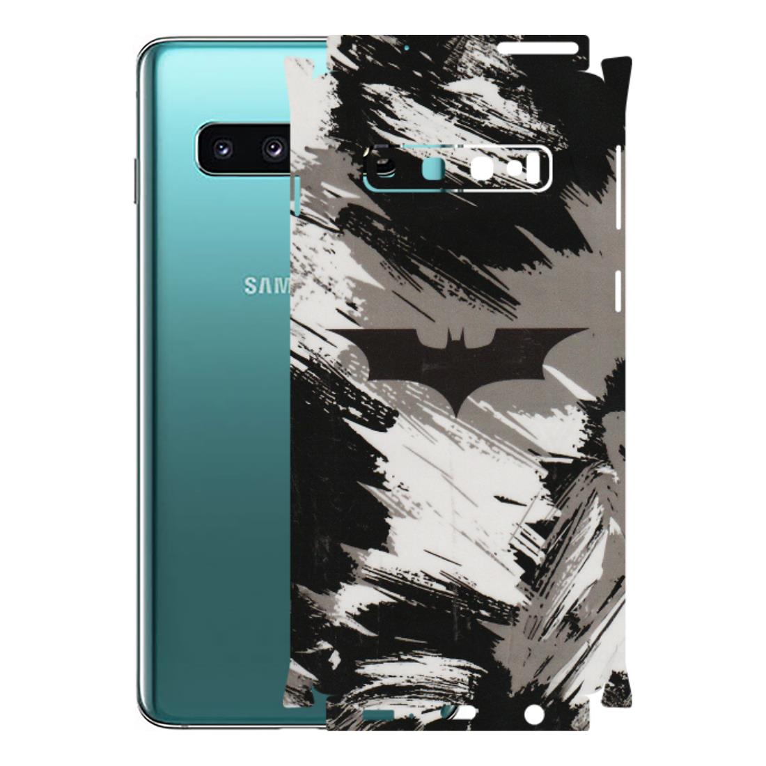 Samsung A/S Series Phone Skins (All Models) - Batman Fleece DC - Transparent Finish (T-19) Samsung Galaxy S10