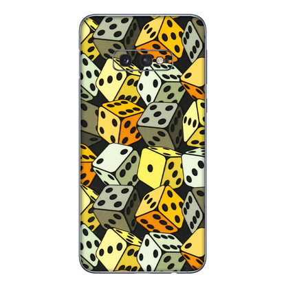 Samsung A/S Series Phone Skins (All Models) - Dices Of Life - 3D Embossed Finish (L-04) Samsung Galaxy S10E