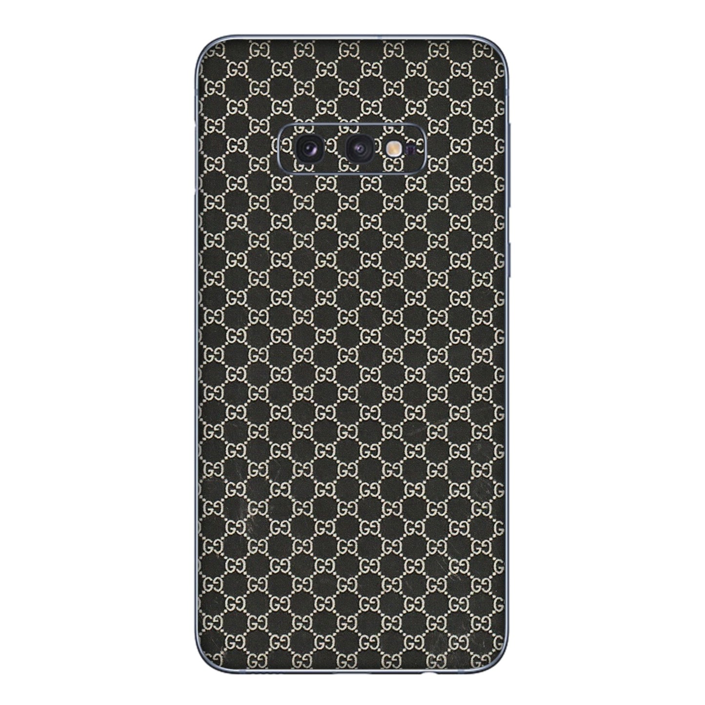 Samsung A/S Series Phone Skins (All Models) - Black G Print - 3D Embossed Finish (L-109) Samsung Galaxy S10E