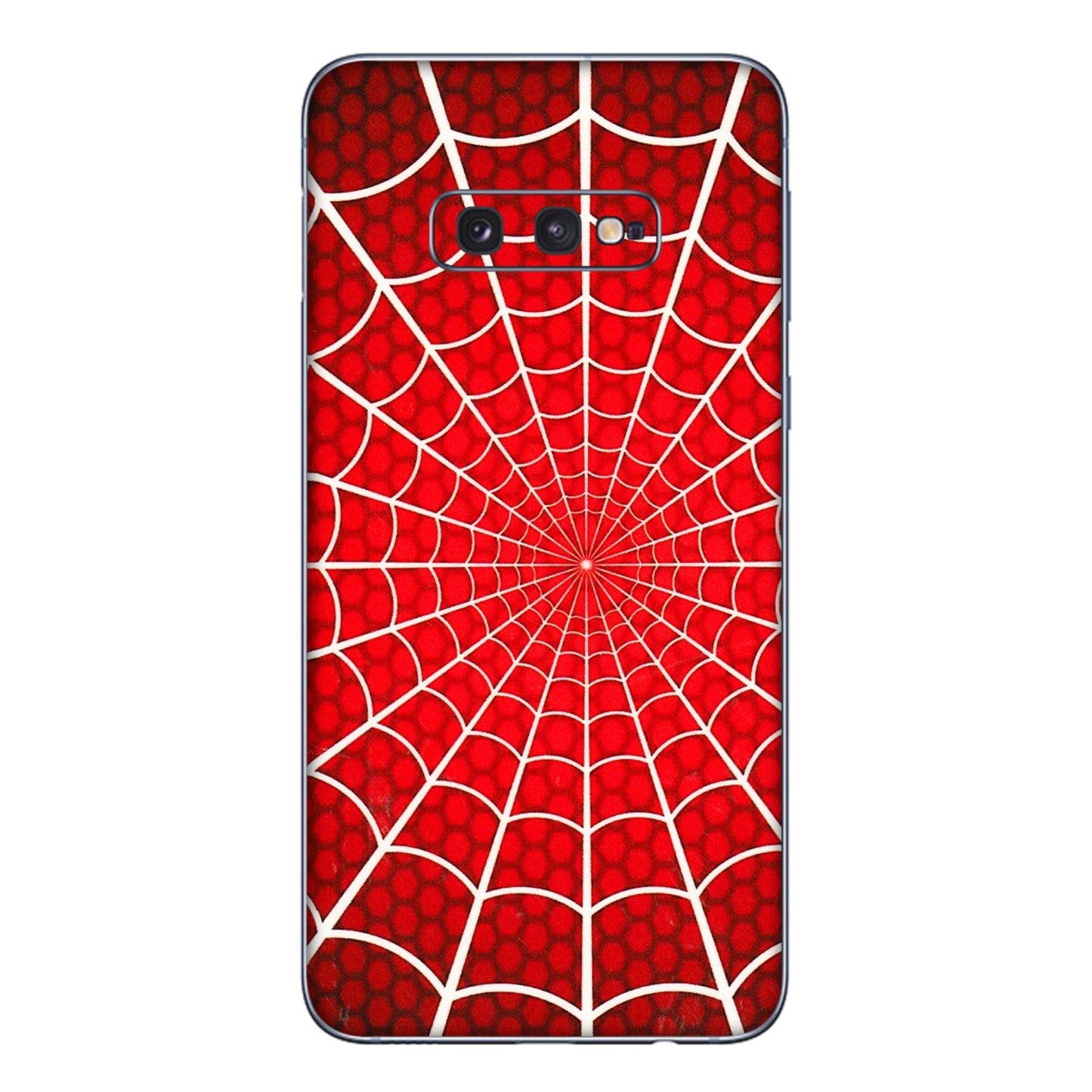Samsung A/S Series Phone Skins (All Models) - Classic Spidey Web - 3D Embossed Finish (L-115) Samsung Galaxy S10E