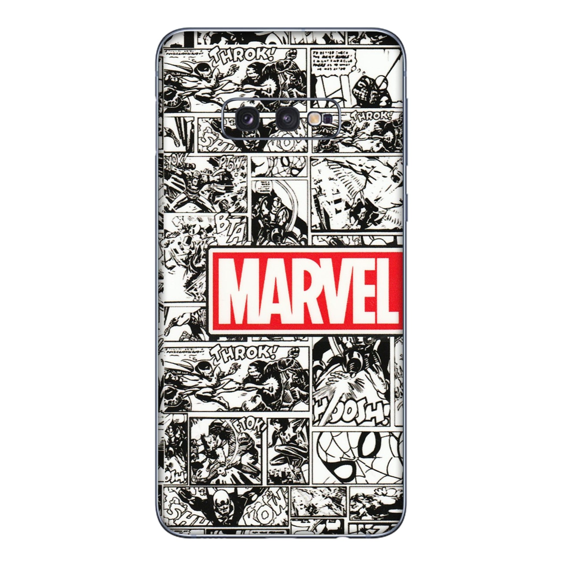 Samsung A/S Series Phone Skins (All Models) - Marvel Comic - 3D Embossed Finish (L-171) Samsung Galaxy S10E