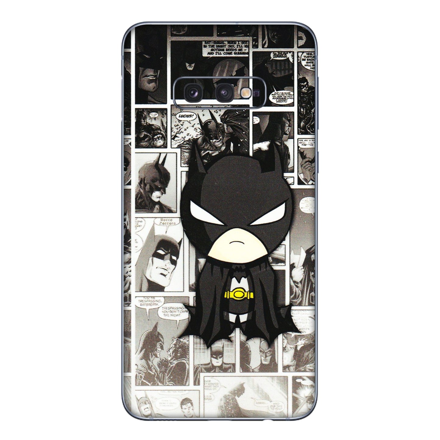 Samsung A/S Series Phone Skins (All Models) - Toon Batman - 3D Embossed Finish (L-182) Samsung Galaxy S10E