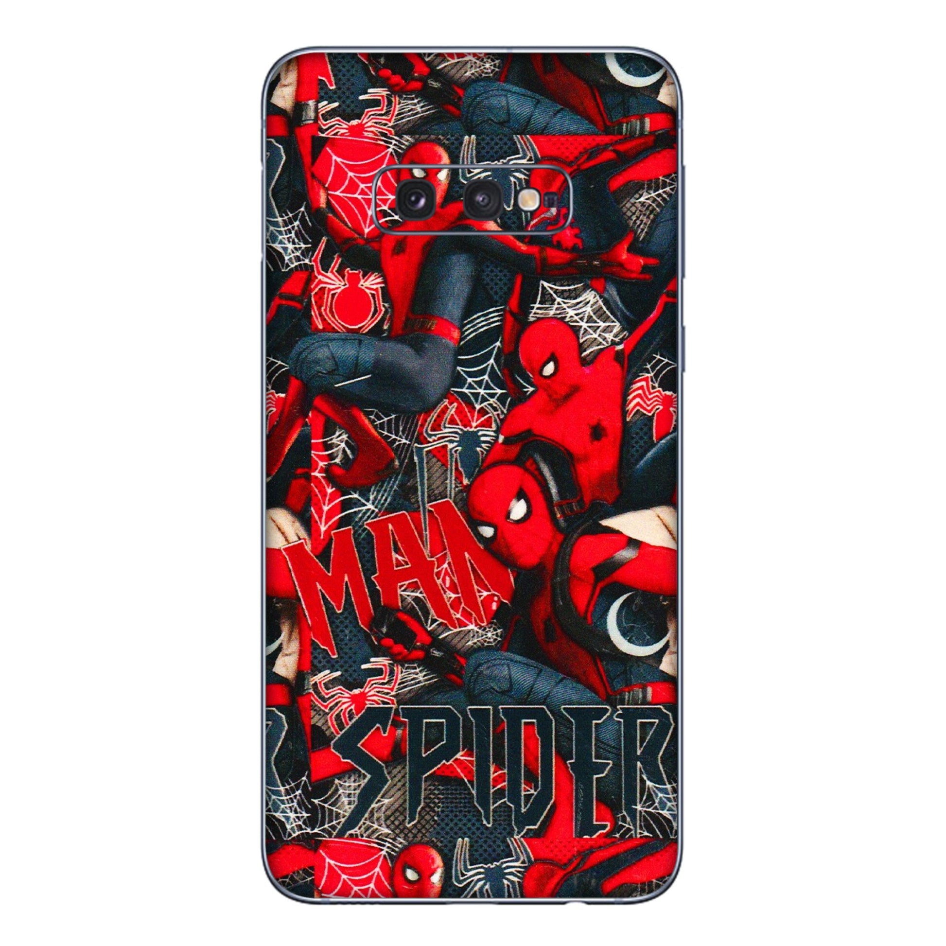 Samsung A/S Series Phone Skins (All Models) - SpiderMan Cool - 3D Embossed Finish (L-188) Samsung Galaxy S10E