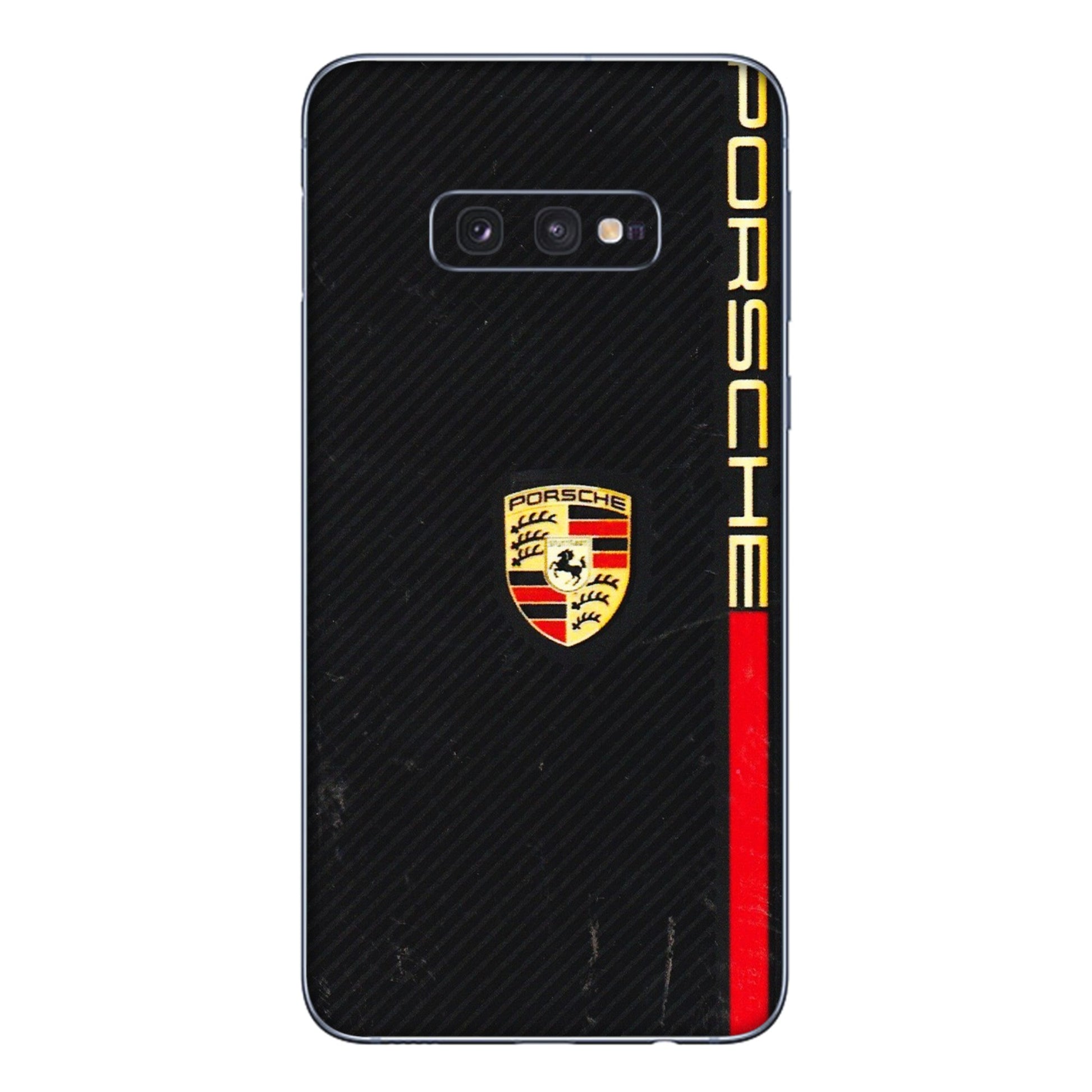 Samsung A/S Series Phone Skins (All Models) - Premium Porsche - 3D Embossed Finish (L-225) Samsung Galaxy S10E