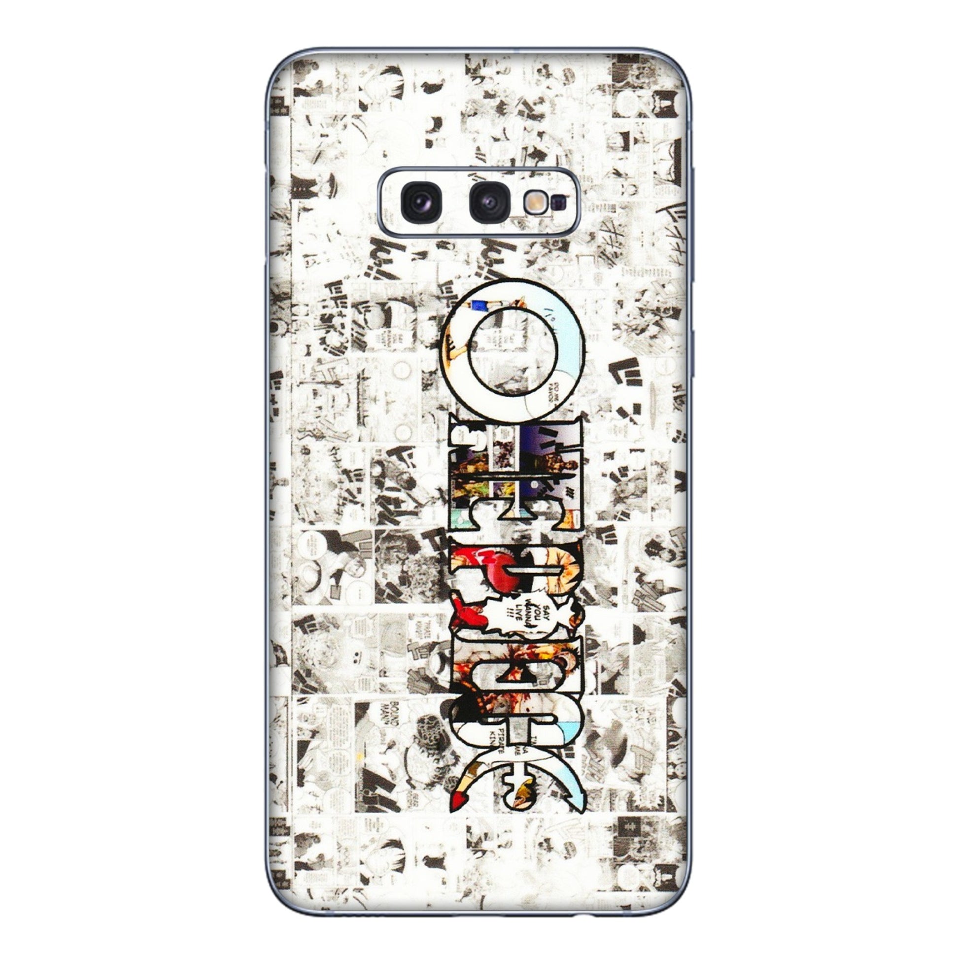 Samsung A/S Series Phone Skins (All Models) - One Piece Manga - 3D Embossed Finish (L-26) Samsung Galaxy S10E