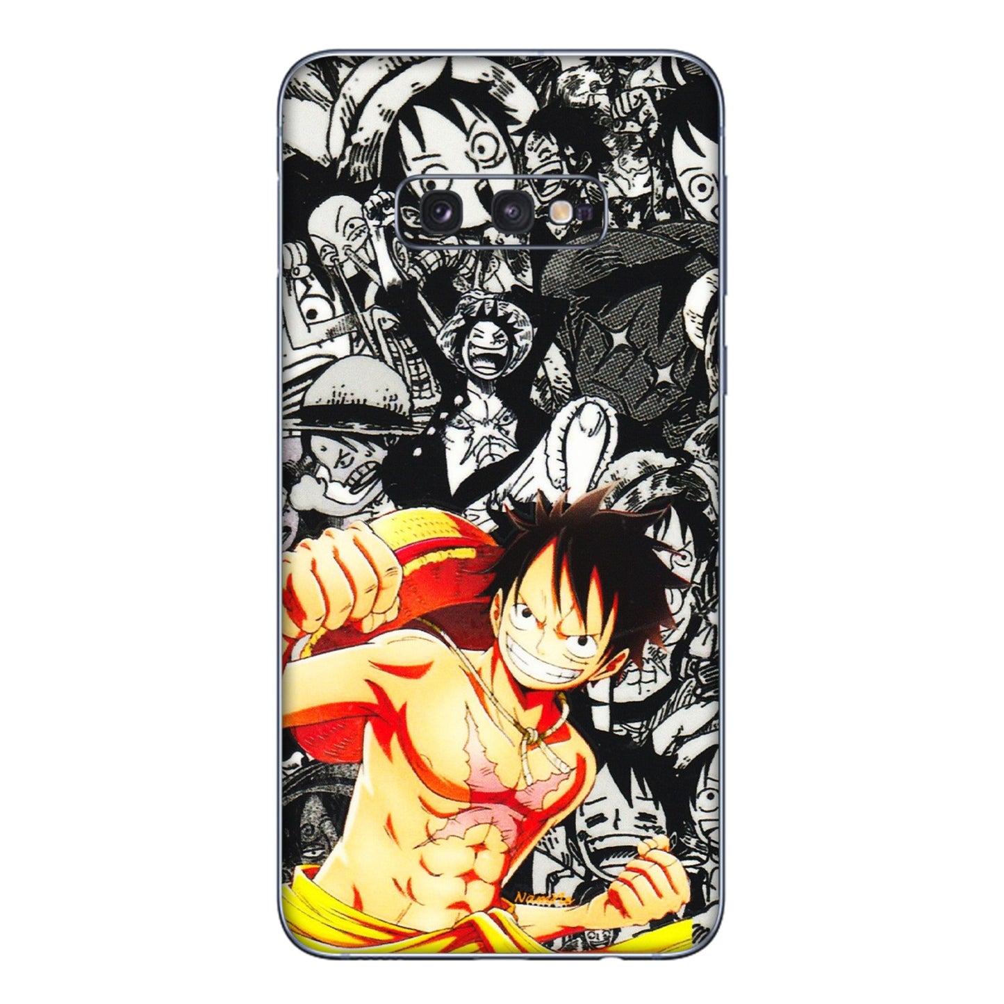 Samsung A/S Series Phone Skins (All Models) - Anime Comics Games Doodles - 3D Embossed Finish (L-27) Samsung Galaxy S10E