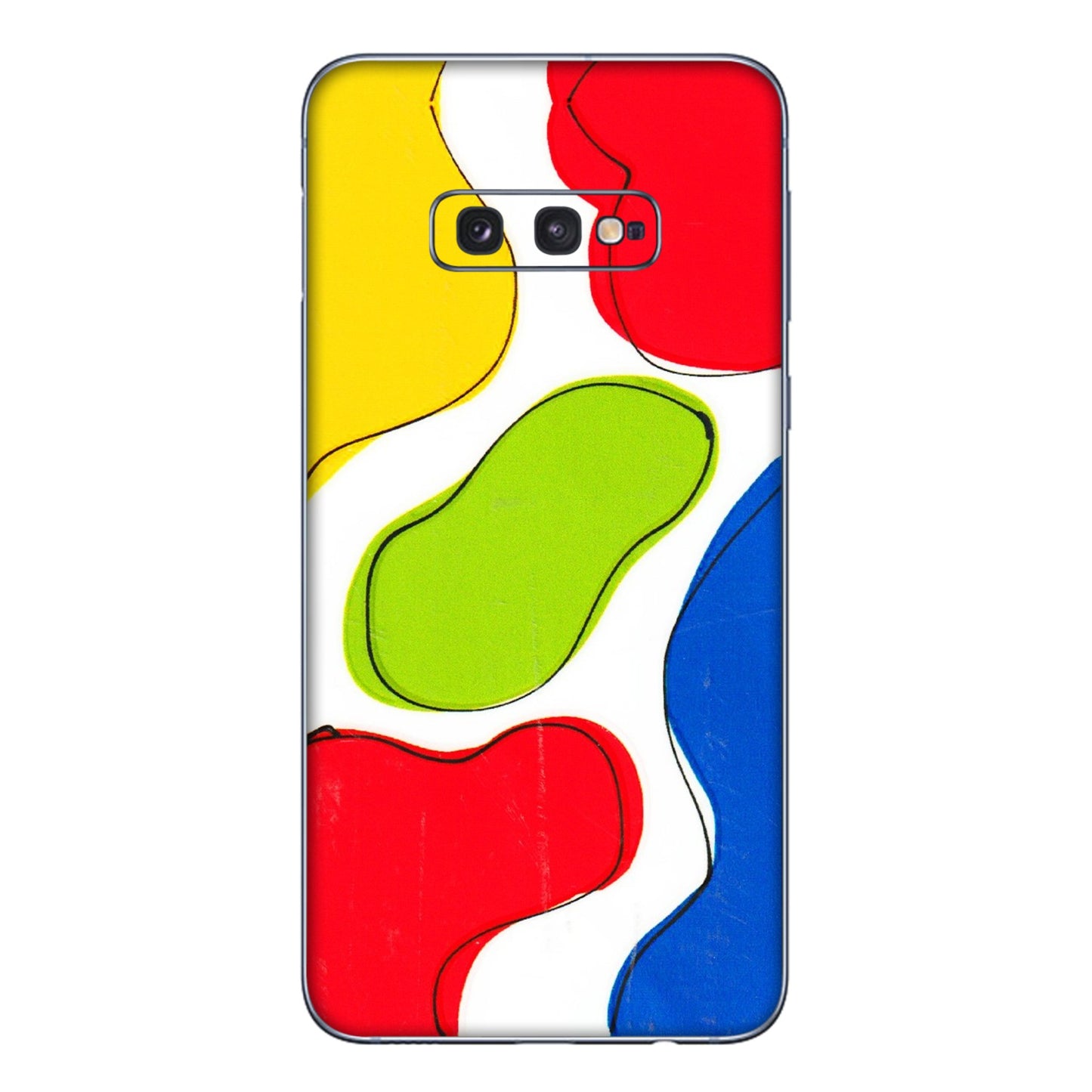 Samsung A/S Series Phone Skins (All Models) - RGB Colour Paint - 3D Embossed Finish (L-284) Samsung Galaxy S10E