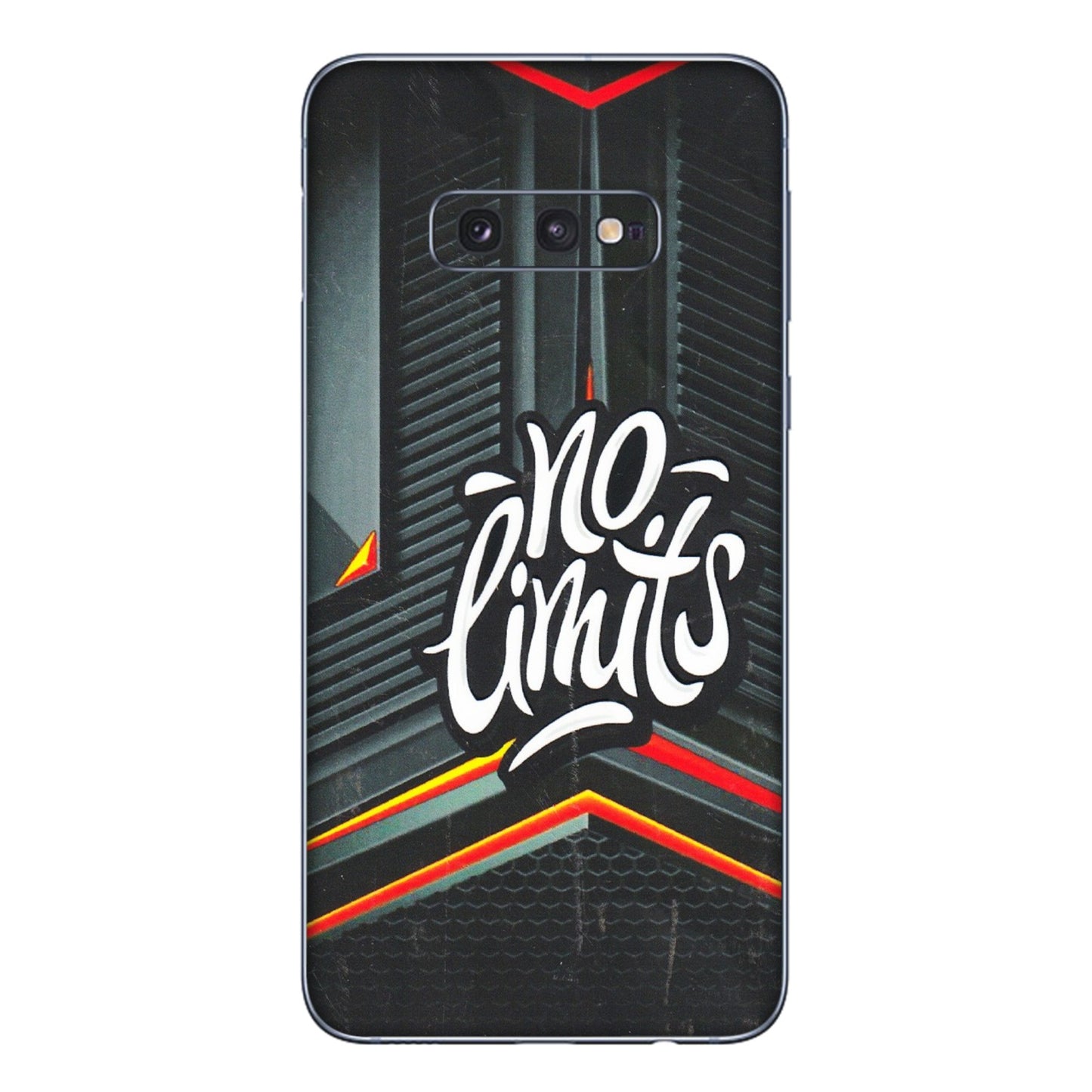 Samsung A/S Series Phone Skins (All Models) - No Limits - 3D Embossed Finish (L-286) Samsung Galaxy S10E