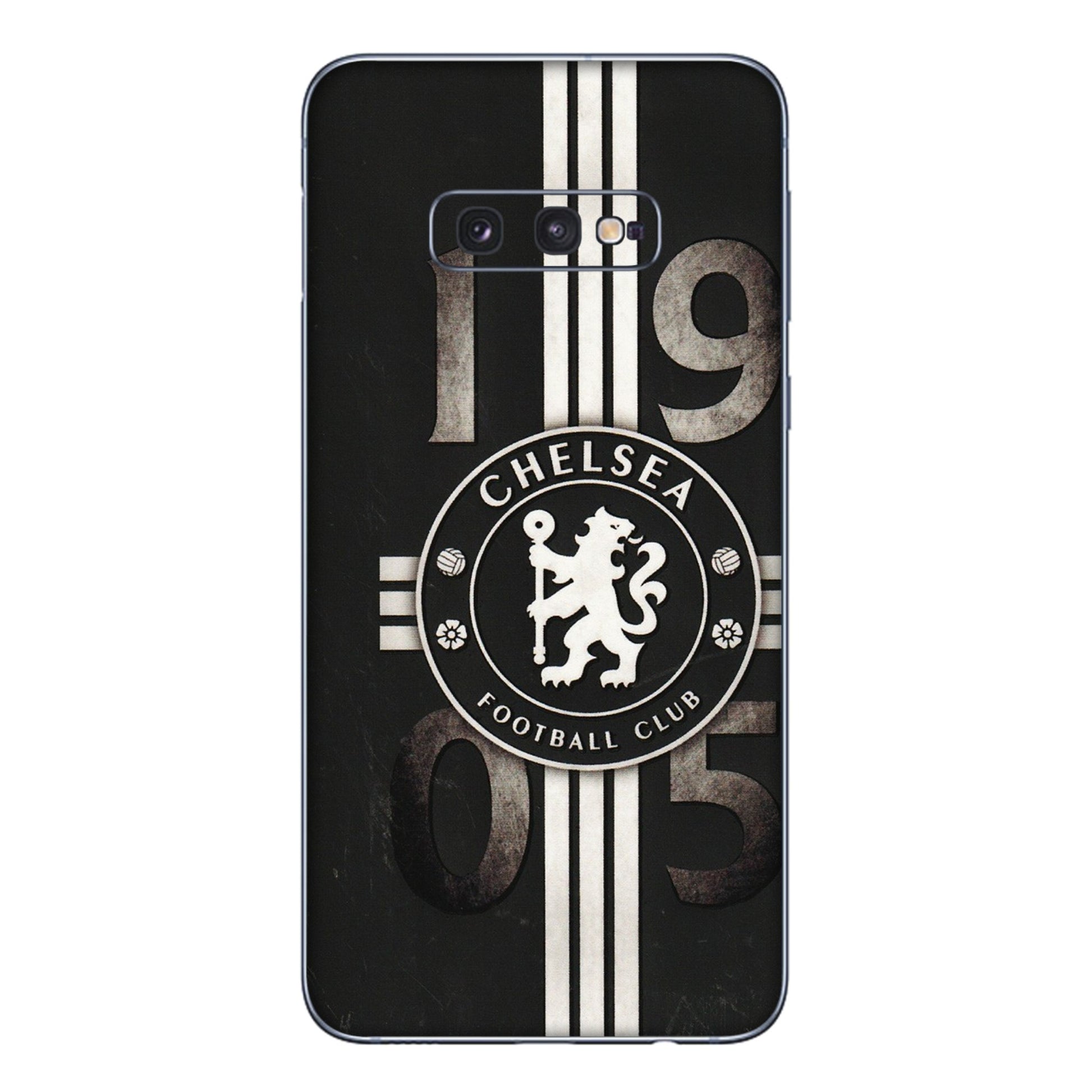 Samsung A/S Series Phone Skins (All Models) - Chelsea Fan Club - 3D Embossed Finish (L-36) Samsung Galaxy S10E