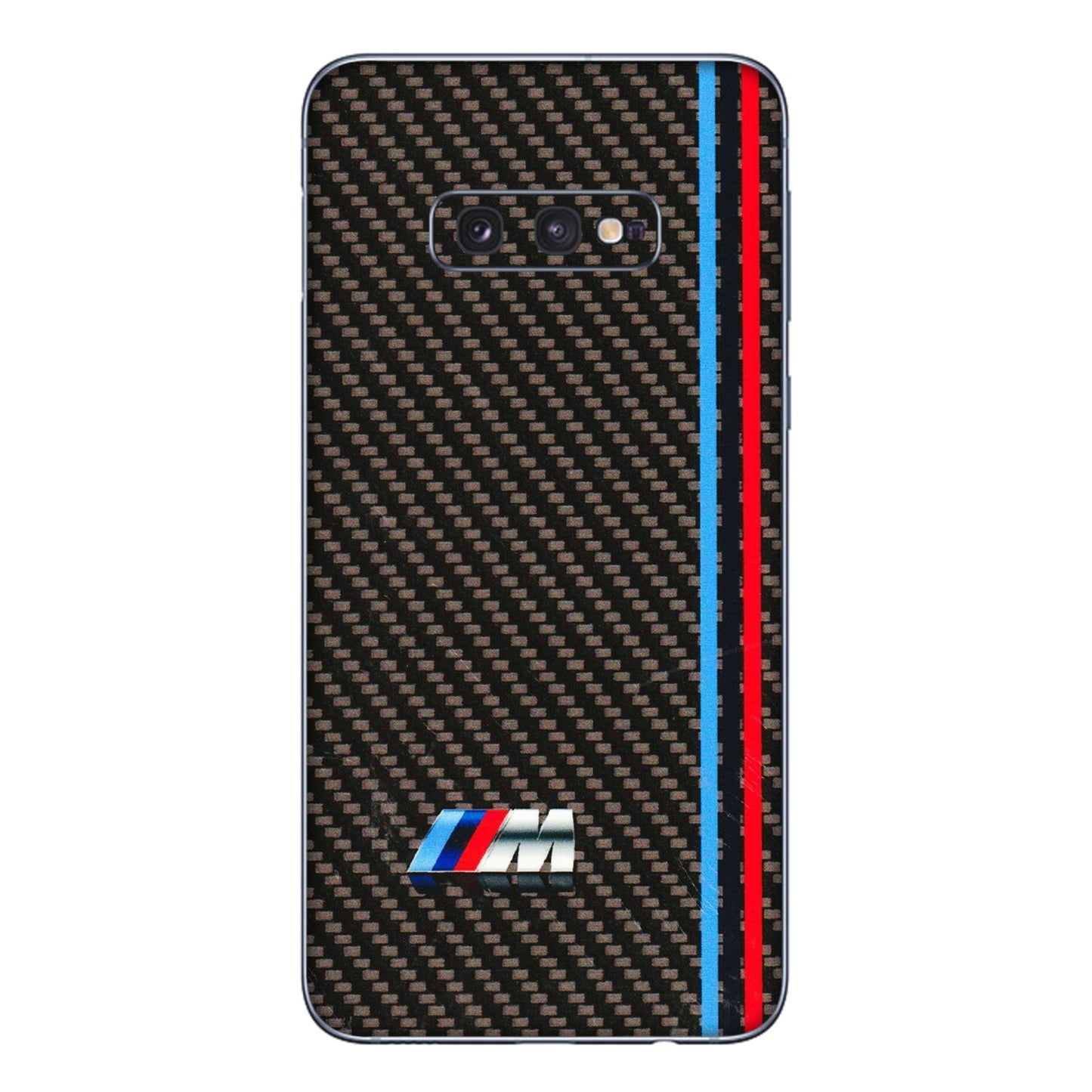 Samsung A/S Series Phone Skins (All Models) - BM Carbon Fiber Feels - 3D Embossed Finish (L-38) Samsung Galaxy S10E