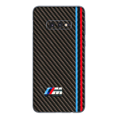 Samsung A/S Series Phone Skins (All Models) - BM Carbon Fiber Feels - 3D Embossed Finish (L-38) Samsung Galaxy S10E