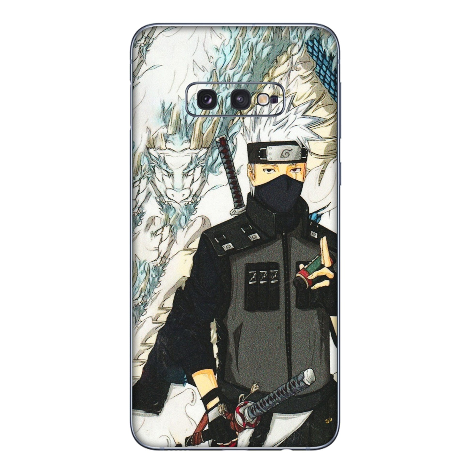 Samsung A/S Series Phone Skins (All Models) - Kakashi Hatake Naruto Anime - 3D Embossed Finish (L-46) Samsung Galaxy S10E