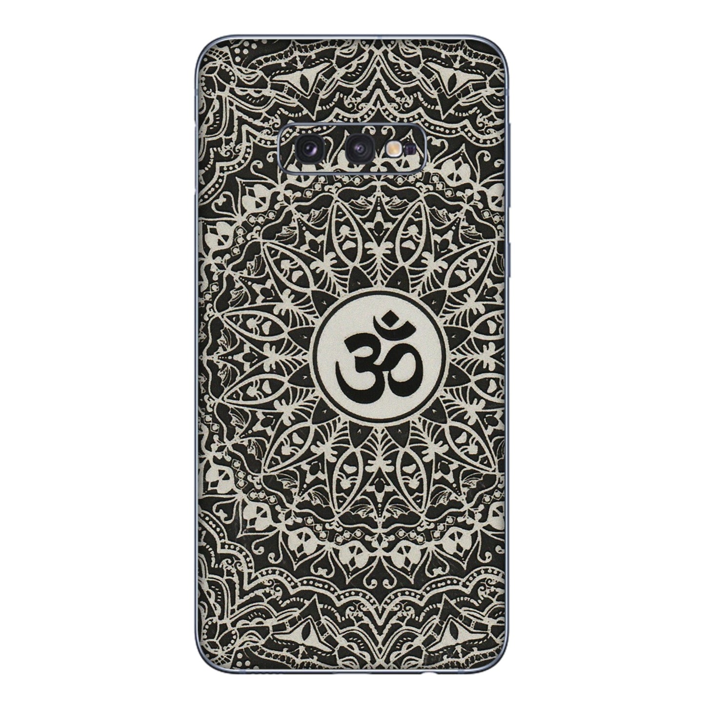 Samsung A/S Series Phone Skins (All Models) - Aum Elegant Mandala - 3D Embossed Finish (L-62) Samsung Galaxy S10E