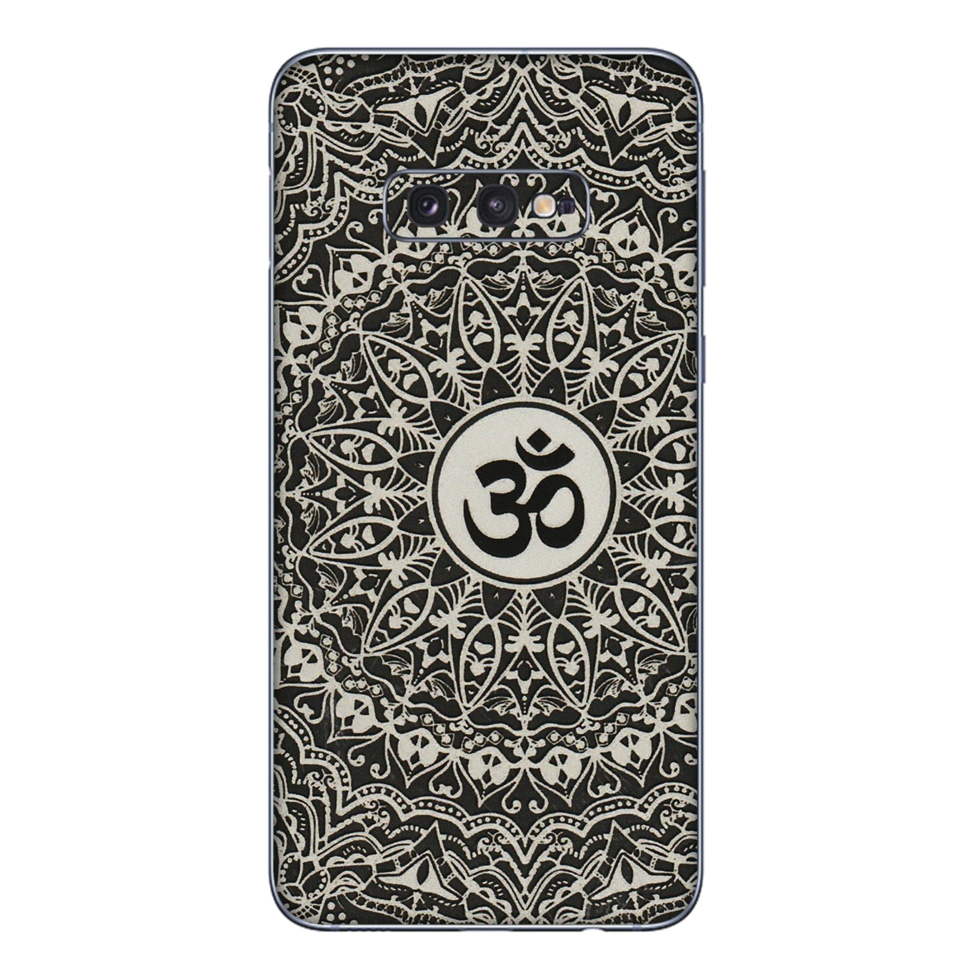 Samsung A/S Series Phone Skins (All Models) - Aum Elegant Mandala - 3D Embossed Finish (L-62) Samsung Galaxy S10E