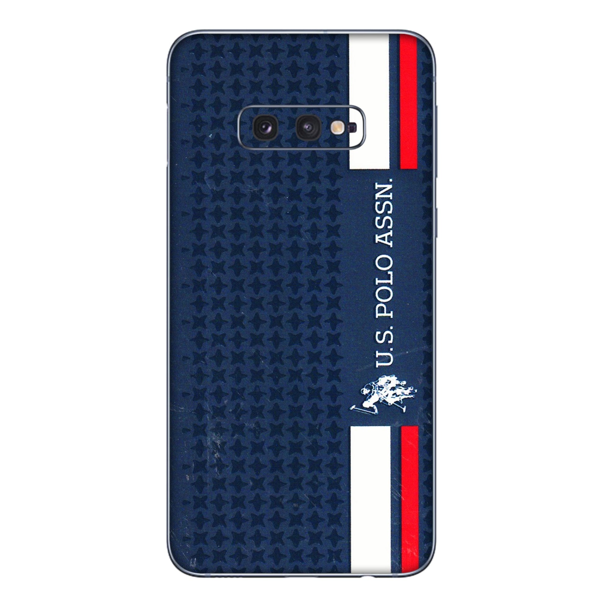Samsung A/S Series Phone Skins (All Models) - US POLO Designer Brand - 3D Embossed Finish (L-65) Samsung Galaxy S10E