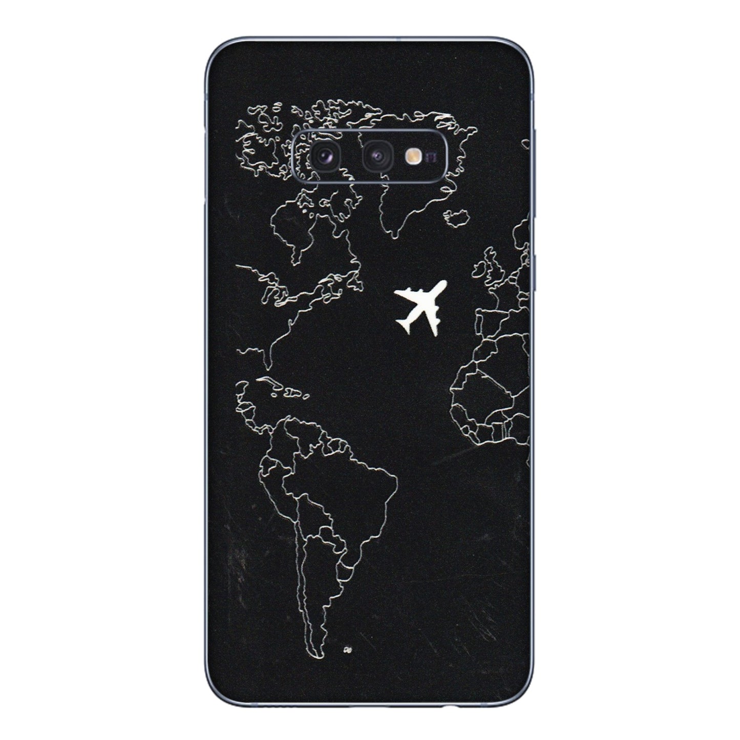 Samsung A/S Series Phone Skins (All Models) - Never Ending Travel - 3D Embossed Finish (L-79) Samsung Galaxy S10E