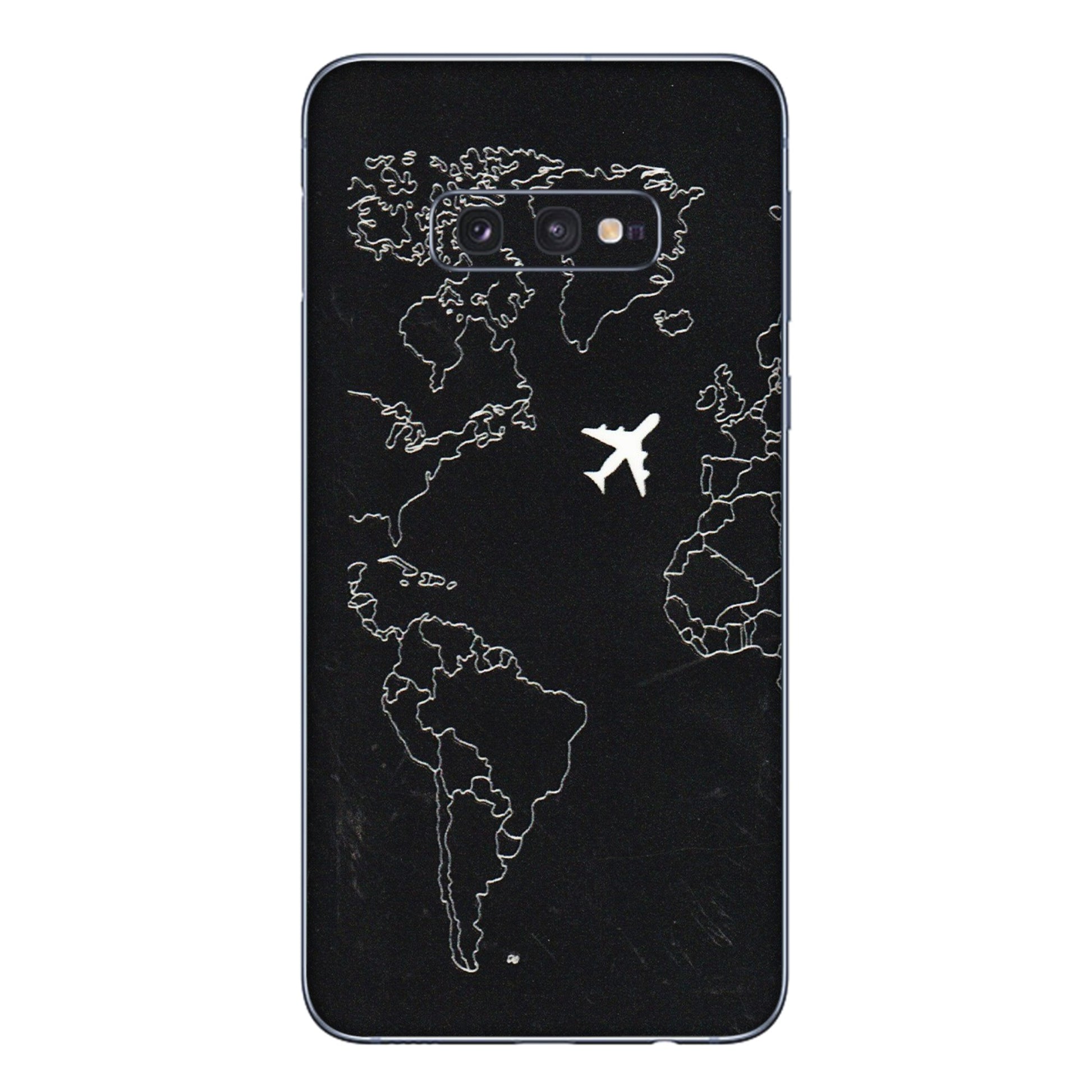 Samsung A/S Series Phone Skins (All Models) - Never Ending Travel - 3D Embossed Finish (L-79) Samsung Galaxy S10E
