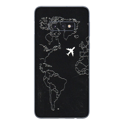 Samsung A/S Series Phone Skins (All Models) - Never Ending Travel - 3D Embossed Finish (L-79) Samsung Galaxy S10E