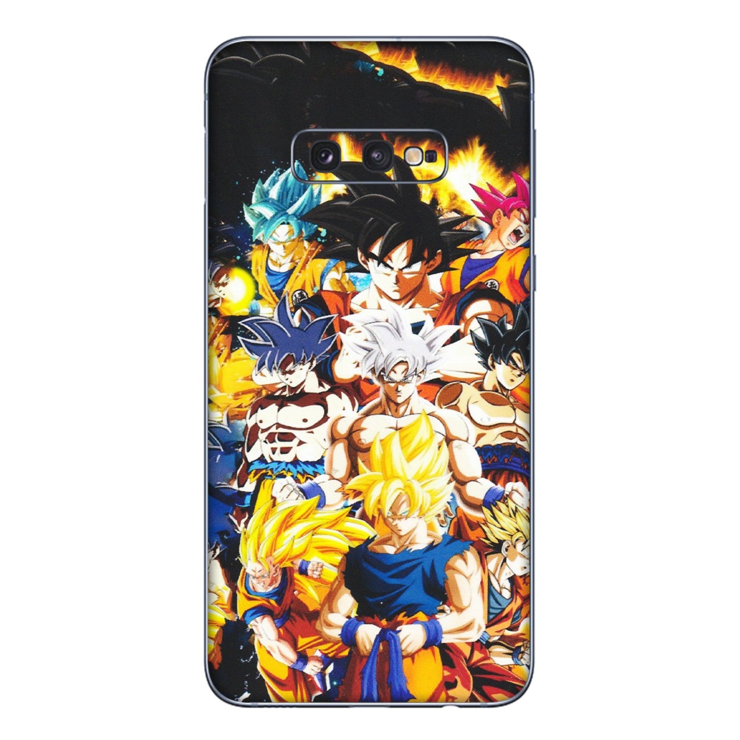 Samsung A/S Series Phone Skins (All Models) - Ultimate Dragon Ball Z - Matte Finish (M-100) Samsung Galaxy S10E