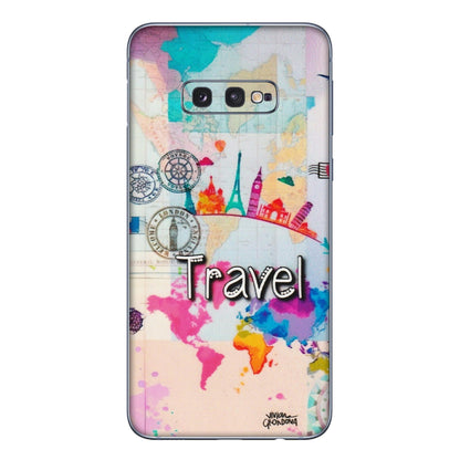 Samsung A/S Series Phone Skins (All Models) - Travel The Wonders - Matte Finish (M-108) Samsung Galaxy S10E