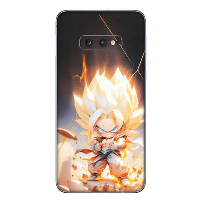 Samsung A/S Series Phone Skins (All Models) - Goku Dragon Cute Anime - Matte Finish (M-131) Samsung Galaxy S10E