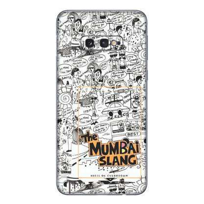 Samsung A/S Series Phone Skins (All Models) - The Mumbai Slang - Matte Finish (M-142) Samsung Galaxy S10E