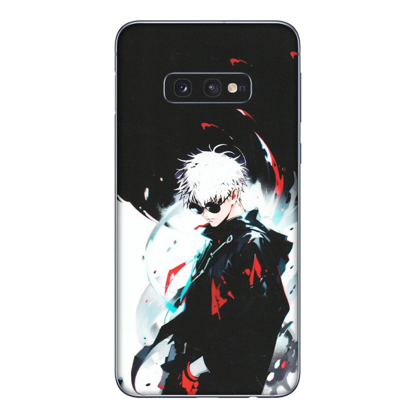Samsung A/S Series Phone Skins (All Models) - Gojo Powerful Charater Kaisen Anime - Matte Finish (M-144) Samsung Galaxy S10E