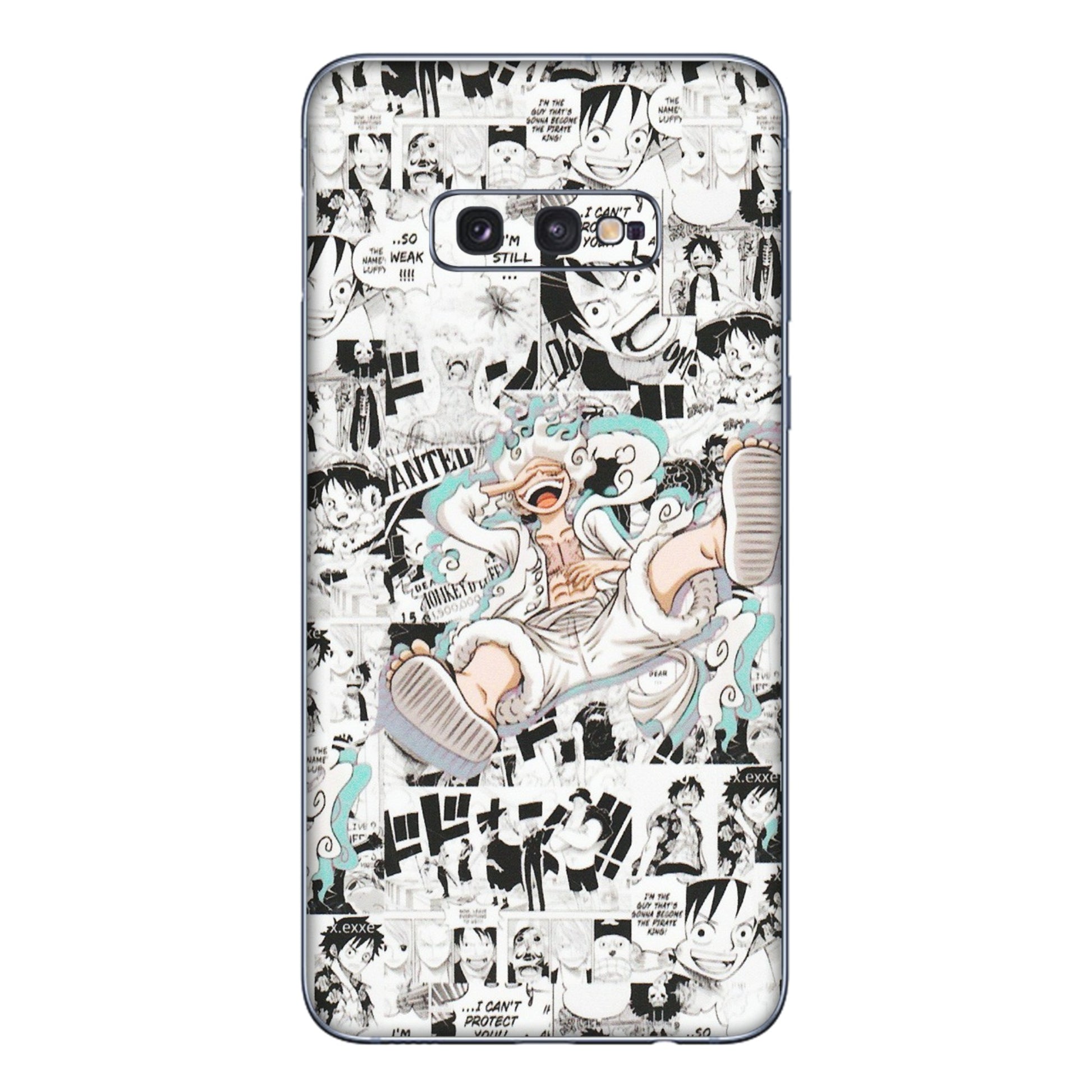 Samsung A/S Series Phone Skins (All Models) - One Piece Comic - Matte Finish (M-168) Samsung Galaxy S10E