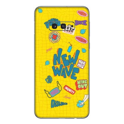 Samsung A/S Series Phone Skins (All Models) - New Wave Life - Matte Finish (M-17) Samsung Galaxy S10E