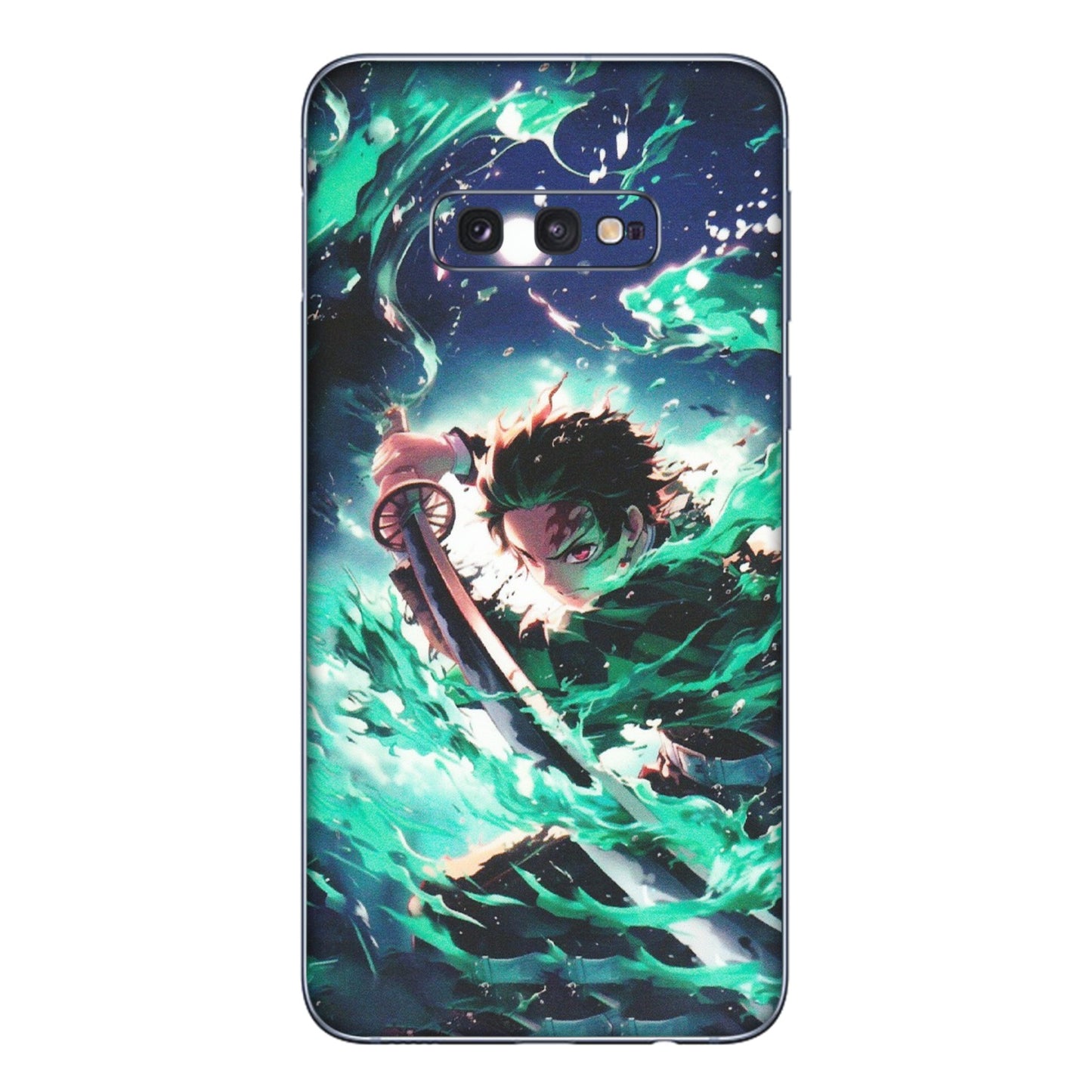 Samsung A/S Series Phone Skins (All Models) - Sword Fighter Anime - Matte Finish (M-29) Samsung Galaxy S10E