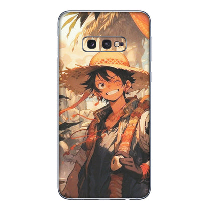 Samsung A/S Series Phone Skins (All Models) - Anime Character Smile - Matte Finish (M-33) Samsung Galaxy S10E