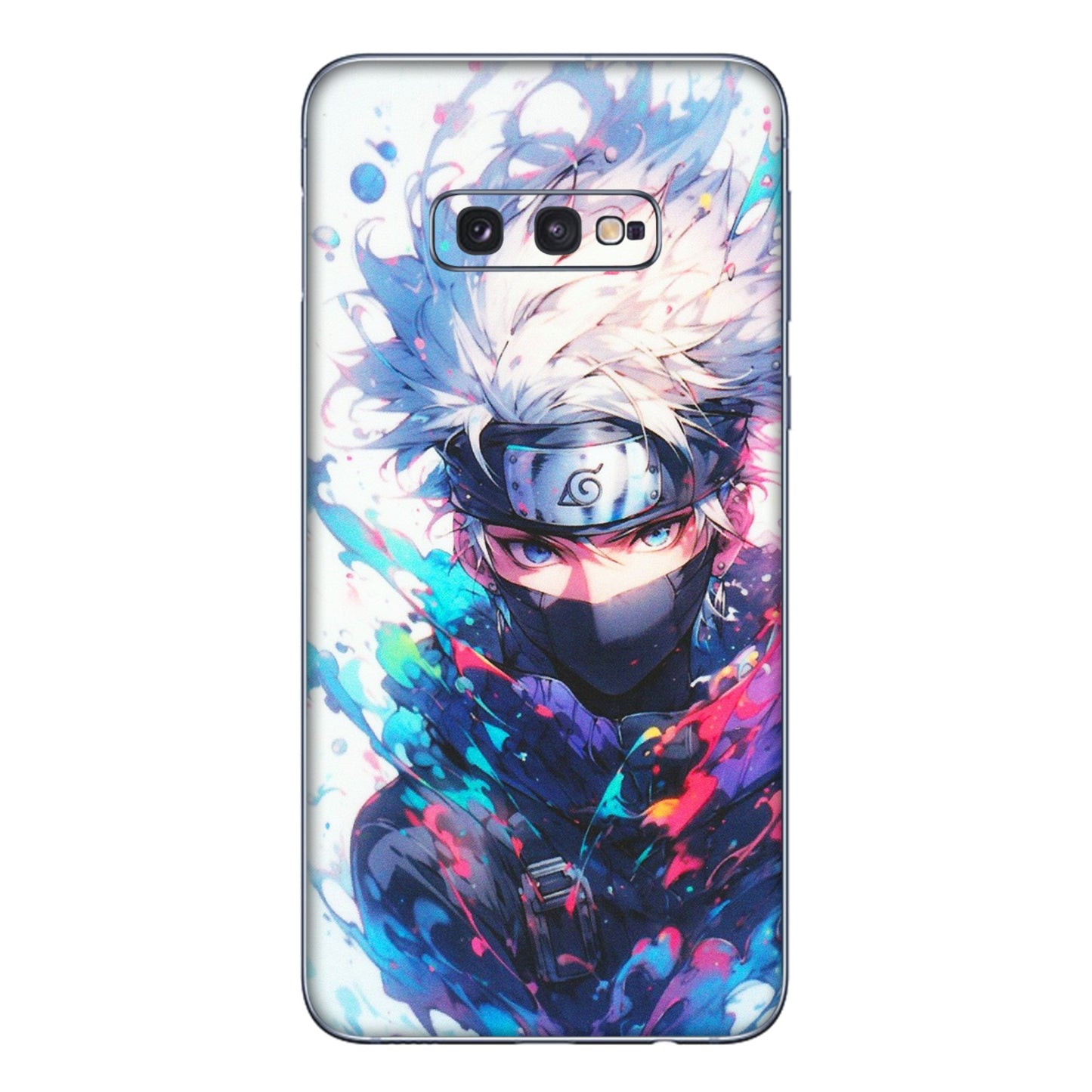 Samsung A/S Series Phone Skins (All Models) - Naruto Face Mask - Matte Finish (M-03) Samsung Galaxy S10E