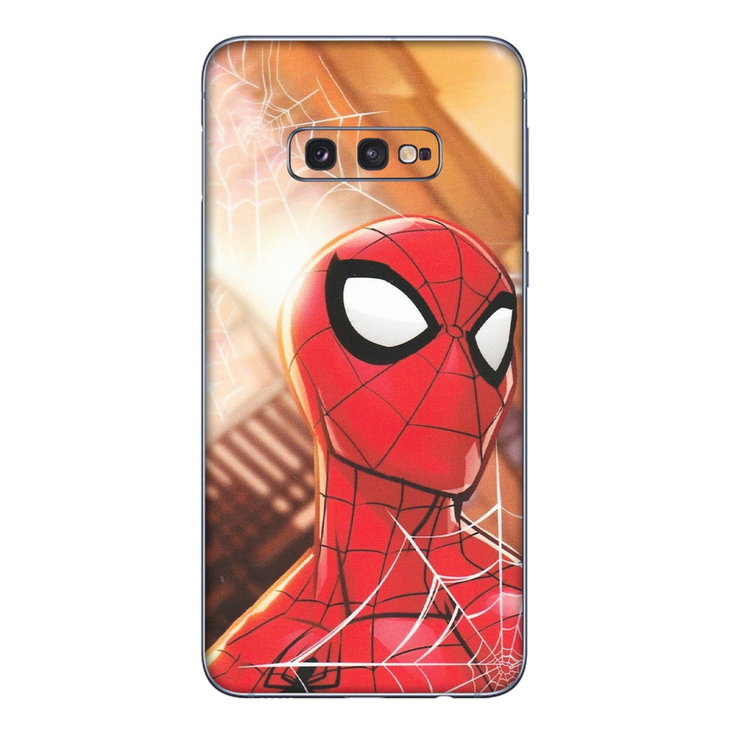 Samsung A/S Series Phone Skins (All Models) - Spiderman Face New - Matte Finish (M-41) Samsung Galaxy S10E
