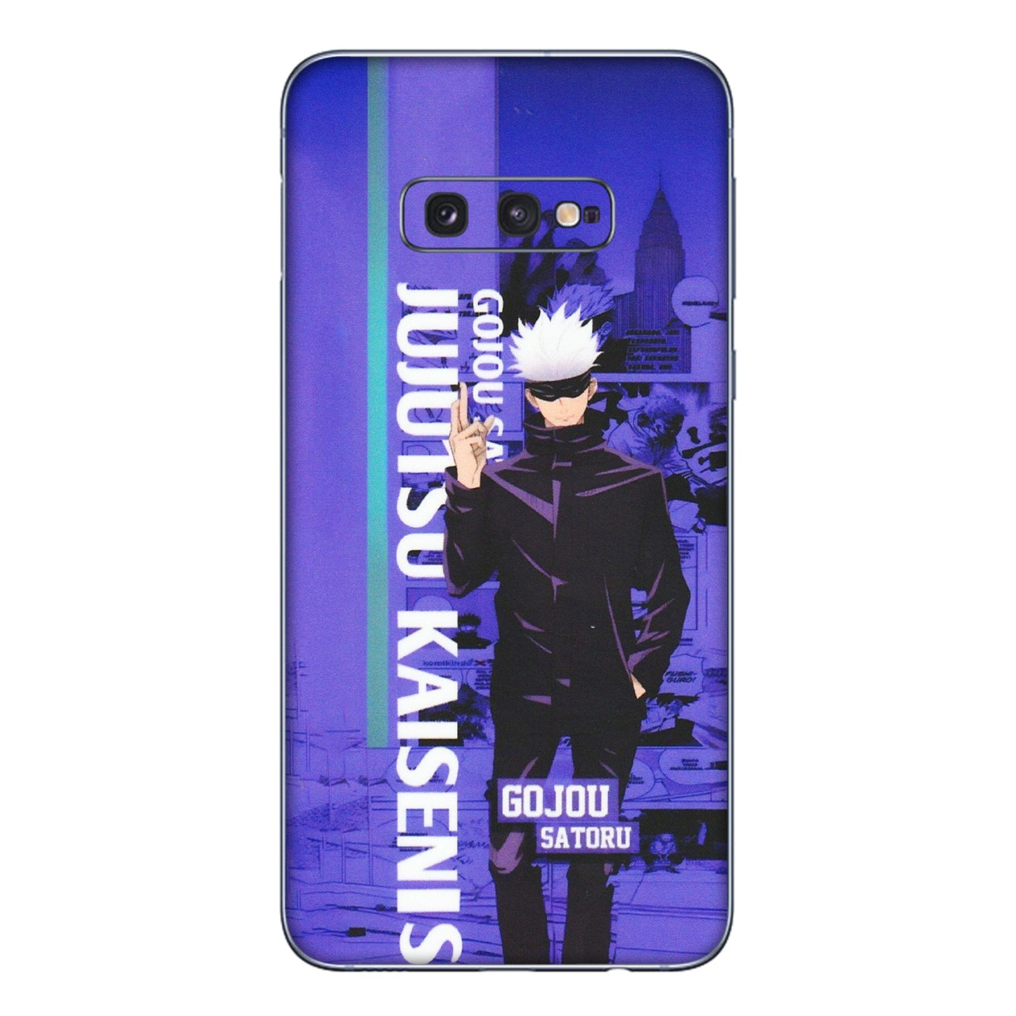 Samsung A/S Series Phone Skins (All Models) - Jujutsu Kaisen Gojo - Matte Finish (M-05) Samsung Galaxy S10E