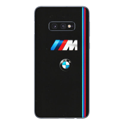 Samsung A/S Series Phone Skins (All Models) - Styling With Black BMW - Matte Finish (M-74) Samsung Galaxy S10E