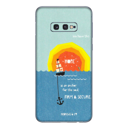 Samsung A/S Series Phone Skins (All Models) - A Beautiful Sunset of Hope - Matte Finish (M-75) Samsung Galaxy S10E