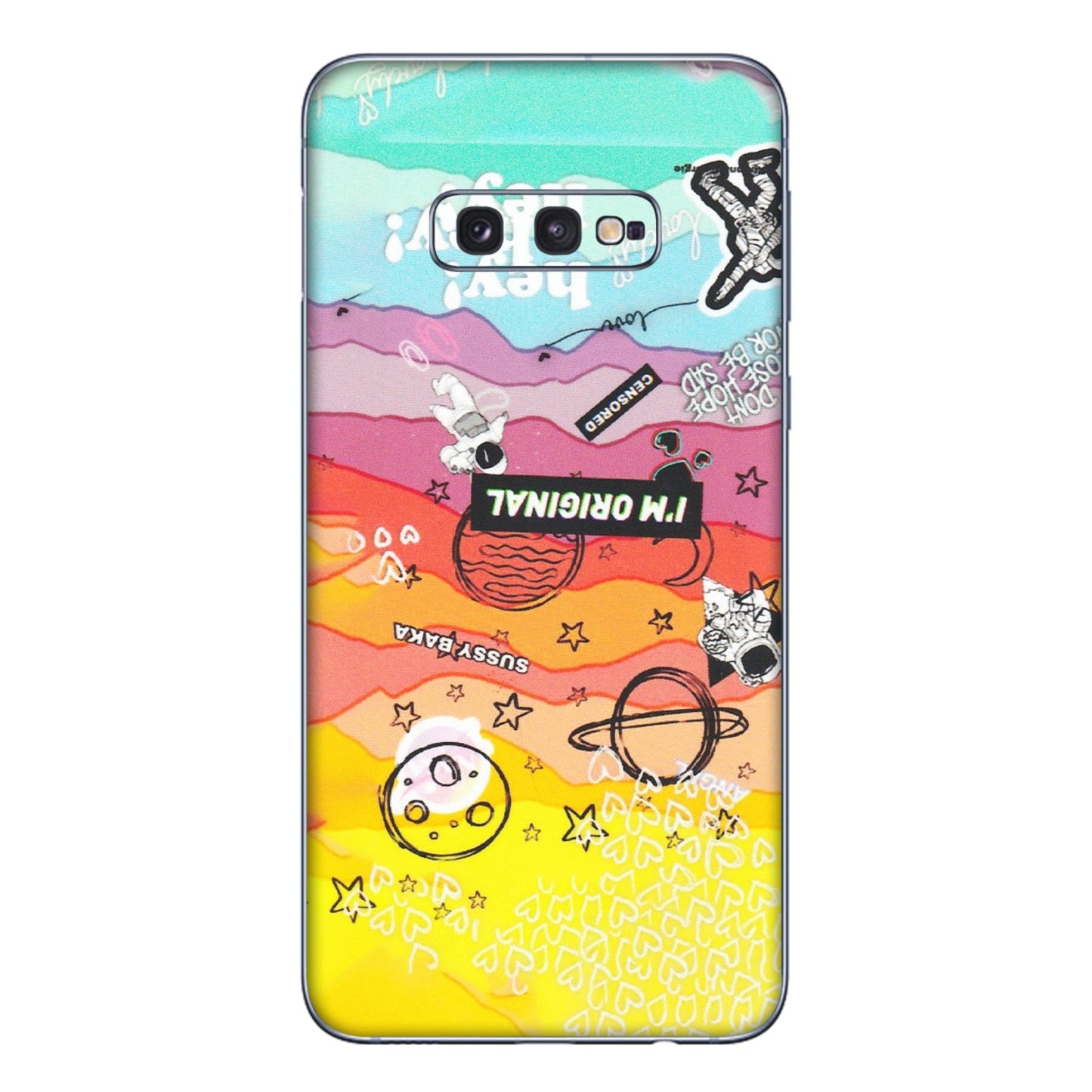 Samsung A/S Series Phone Skins (All Models) - The Original Astronaut - Matte Finish (M-79) Samsung Galaxy S10E