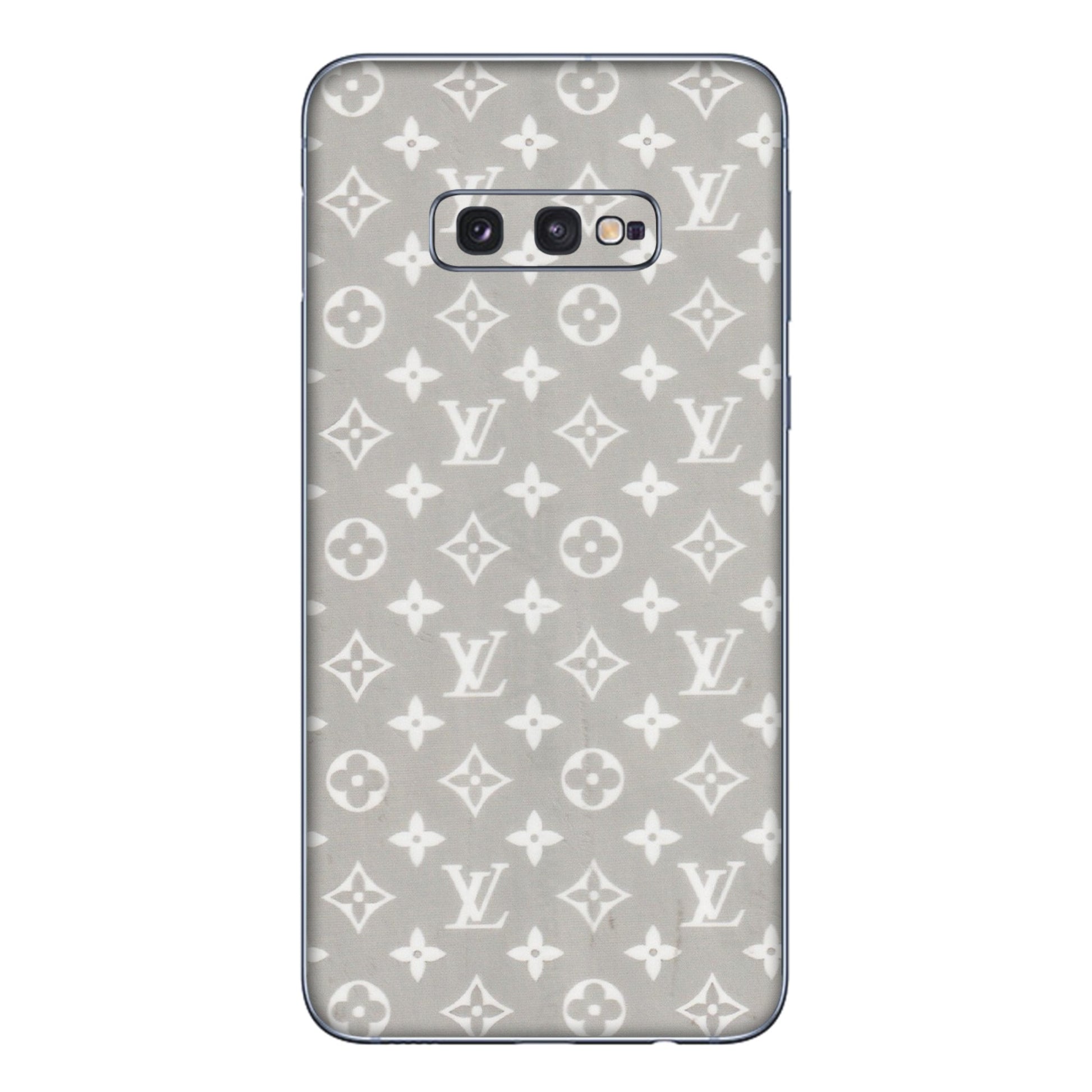 Samsung A/S Series Phone Skins (All Models) - Luxury Brands Logo - Transparent Finish (T-07) Samsung Galaxy S10E