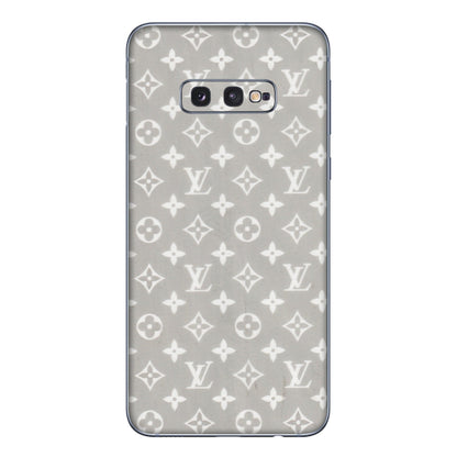 Samsung A/S Series Phone Skins (All Models) - Luxury Brands Logo - Transparent Finish (T-07) Samsung Galaxy S10E