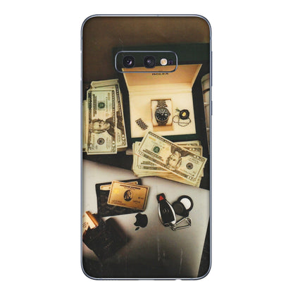 Samsung A/S Series Phone Skins (All Models) - Luxury Lifestyle - Transparent Finish (T-11) Samsung Galaxy S10E