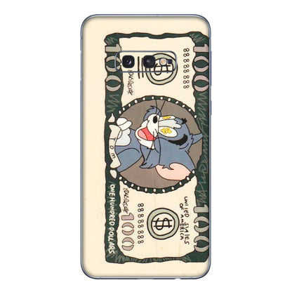 Samsung A/S Series Phone Skins (All Models) - One Hundred Dollar Tom - Transparent Finish (T-16) Samsung Galaxy S10E