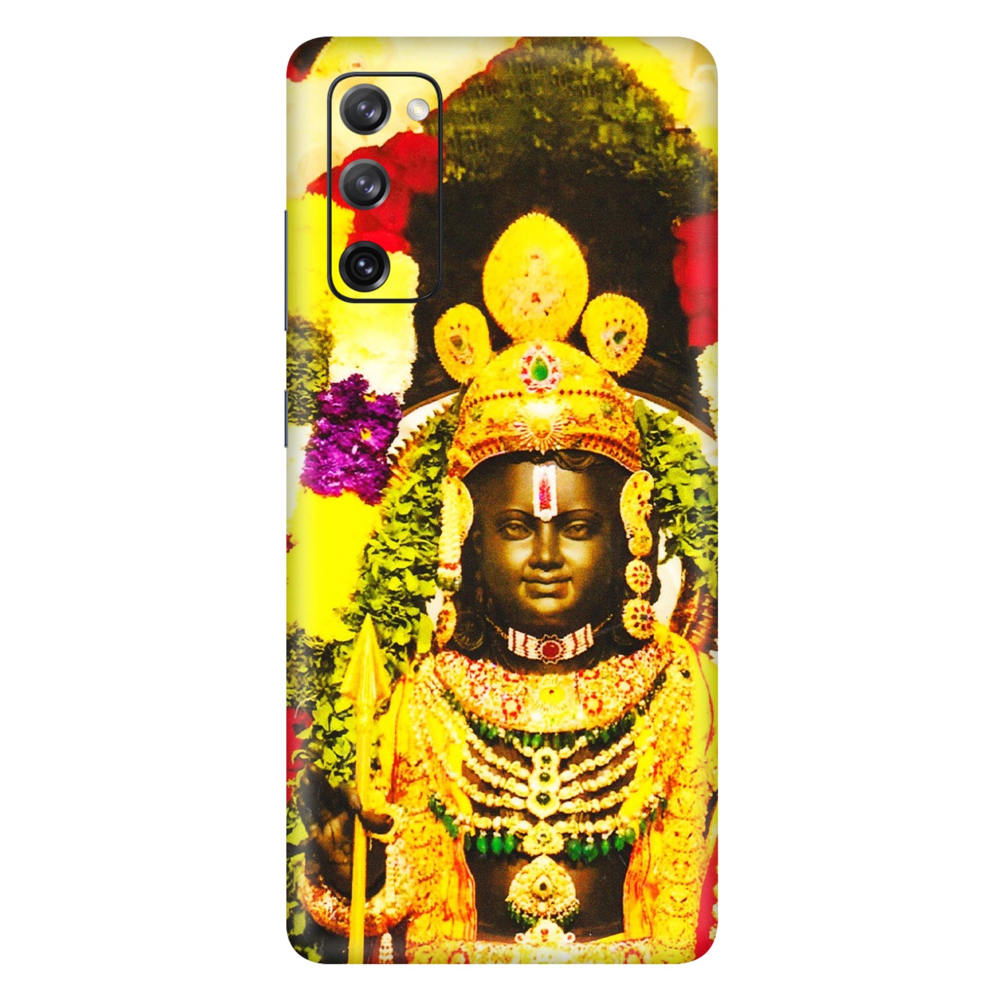 Samsung A/S Series Phone Skins (All Models) - Ram Lalla Ayodhya - 3D Embossed Finish (L-103) Samsung Galaxy S20 FE