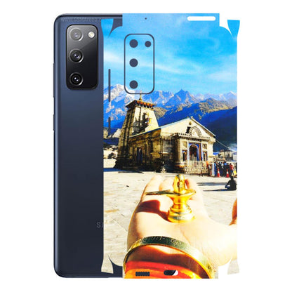 Samsung A/S Series Phone Skins (All Models) - Beauty of Kedarnath - 3D Embossed Finish (L-108) Samsung Galaxy S20 FE