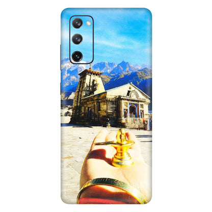 Samsung A/S Series Phone Skins (All Models) - Beauty of Kedarnath - 3D Embossed Finish (L-108) Samsung Galaxy S20 FE