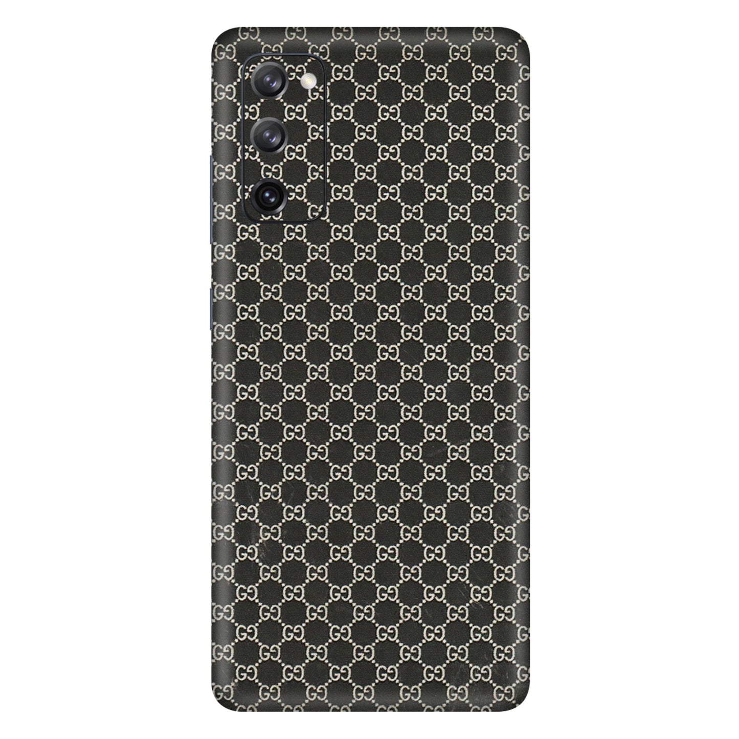 Samsung A/S Series Phone Skins (All Models) - Black G Print - 3D Embossed Finish (L-109) Samsung Galaxy S20 FE