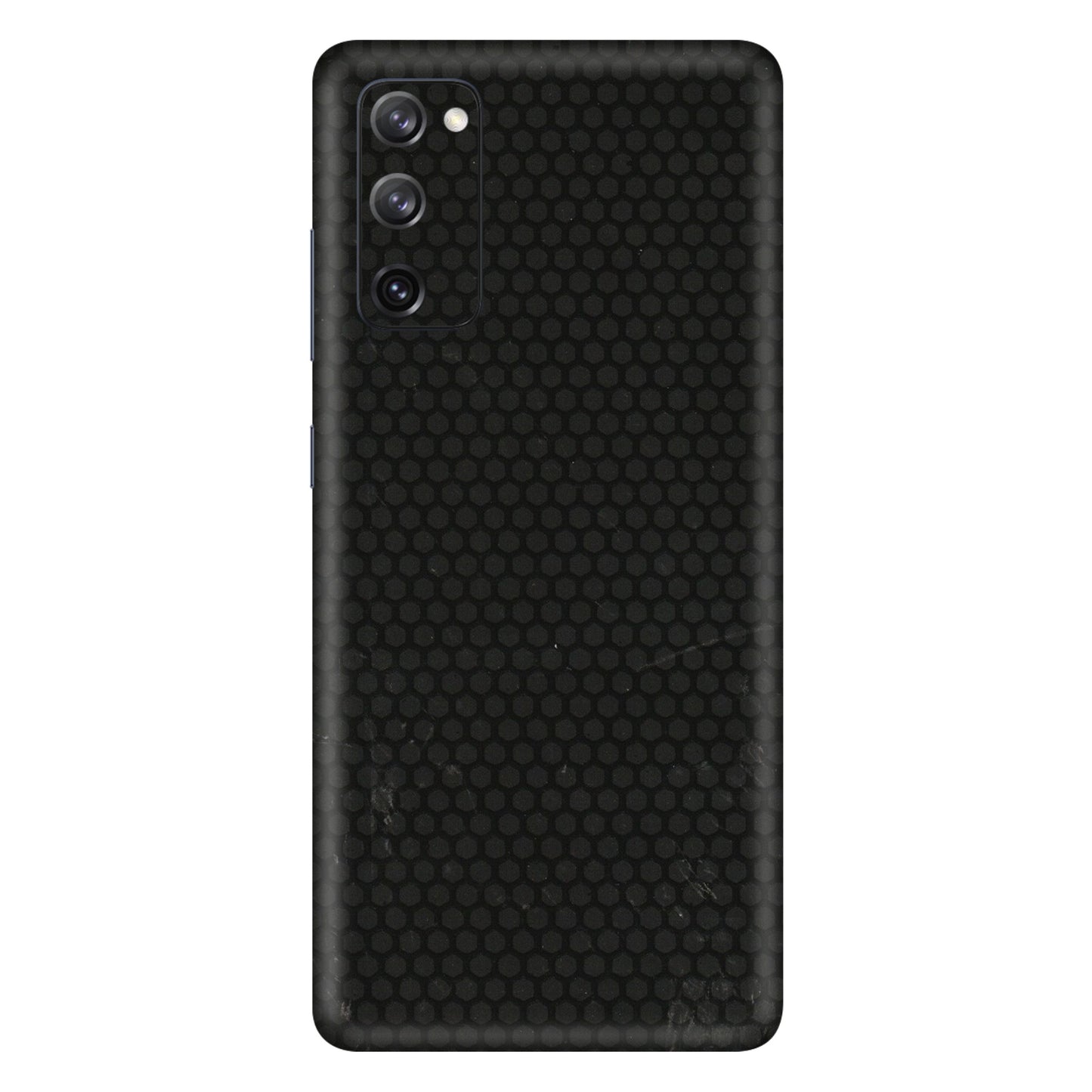 Samsung A/S Series Phone Skins (All Models) - Black honeycomb - 3D Embossed Finish (L-114) Samsung Galaxy S20 FE